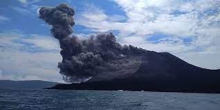 Tinggi Abu Letusan Gunung Anak Krakatau Mencapai 2.500 meter